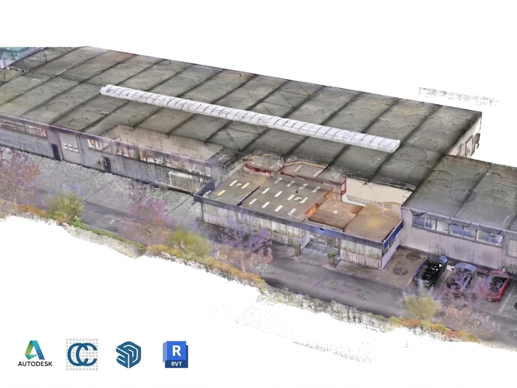 Punktwolkendatei für CAD / BIM